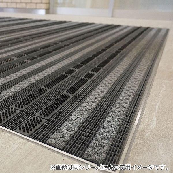 玄関マット 風除室 業務用 15×45cm テキスタイルライン 樹脂システム