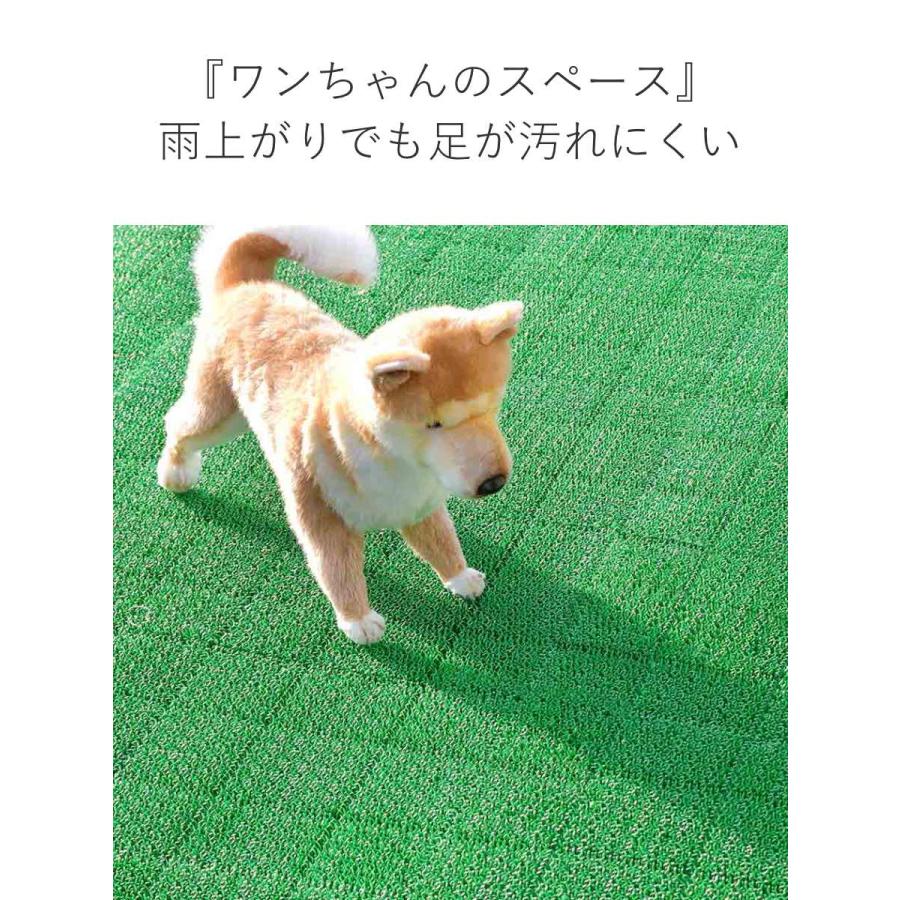 山崎産業 人工芝 ジョイント 若草ユニット 本体 30×30cm 18枚組 山崎産業 人工芝 ジョイント 若草ユニット 本体 30×30cm 18枚組