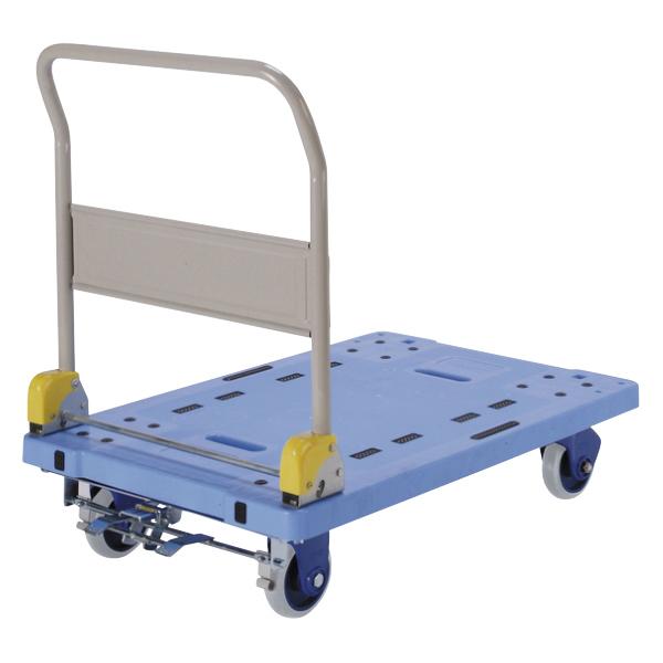 トラスコ軽量静音ブレーキ付き台車