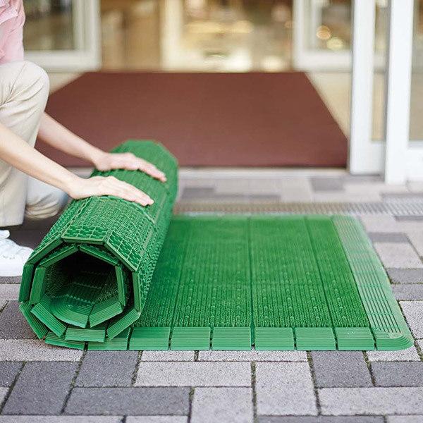 山崎産業 玄関マット 屋外 業務用 60×90cm ハイローリングマットDX オフィス （ コンドル 山崎産業 玄関 マット 屋外用 ...