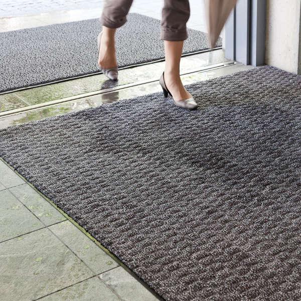 山崎産業 玄関マット 吸水マット 業務用 120×150cm 雨天用超吸水 山崎産業 玄関マット 吸水マット 業務用 120×150cm 雨天用超吸水