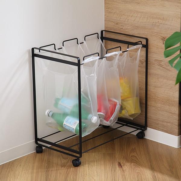 tower 特典付き 山崎実業 分別ダストワゴン タワー 3分別