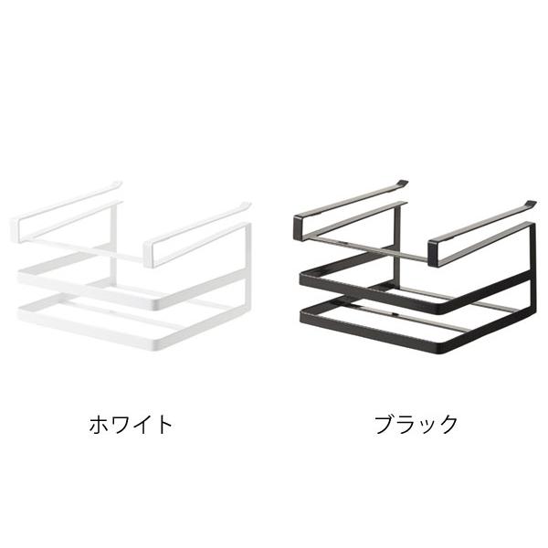 山崎実業 tower 戸棚下まな板＆布巾ハンガー タワー （ タワーシリーズ 収納ラック 戸棚下収納 吊り戸棚下収納 吊り下げ収納 まな板受け 吊り下げラック ）｜livingut｜05