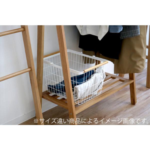 山崎実業 tosca ランドリーバスケット トスカ L ホワイト
