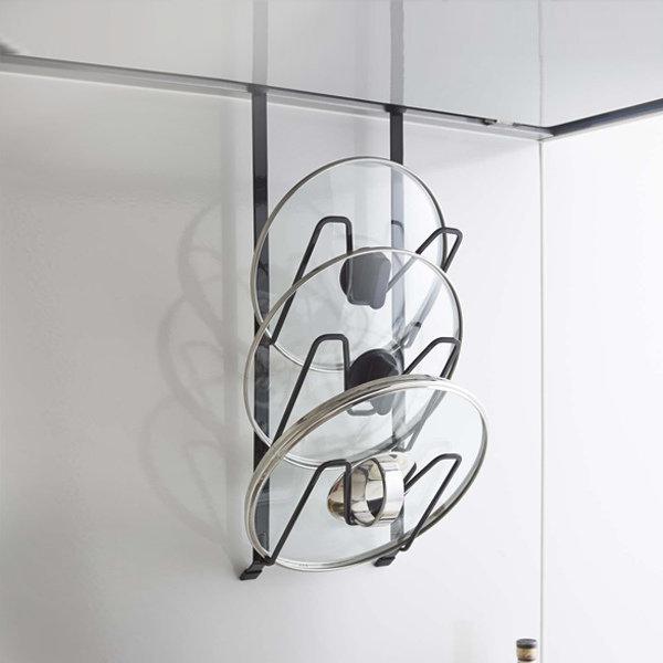 tower 特典付き 山崎実業 レンジフードなべ蓋ホルダー タワー