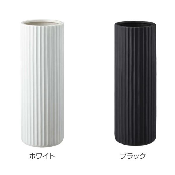 山崎実業 傘立て スリム ストライプ 陶器 アンブレラスタンド （ 傘