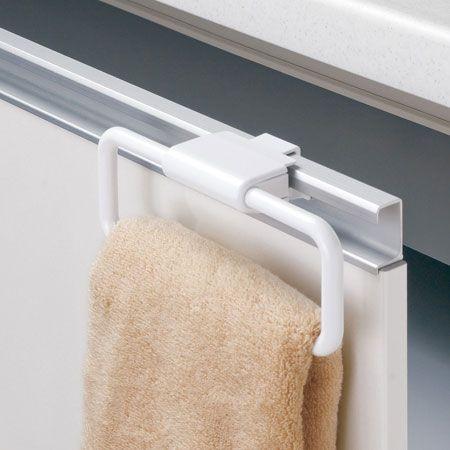 タオル掛け ライン取っ手用タオル掛け ふきん掛け （ タオルバー