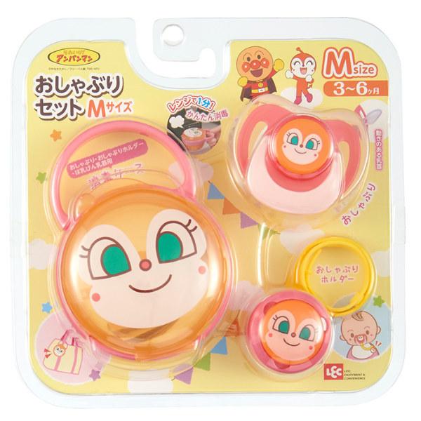 おしゃぶりセット M 3〜6カ月 ドキンちゃん 赤ちゃん シリコン おしゃぶりセット M 3〜6カ月 ドキンちゃん 赤ちゃん シリコン