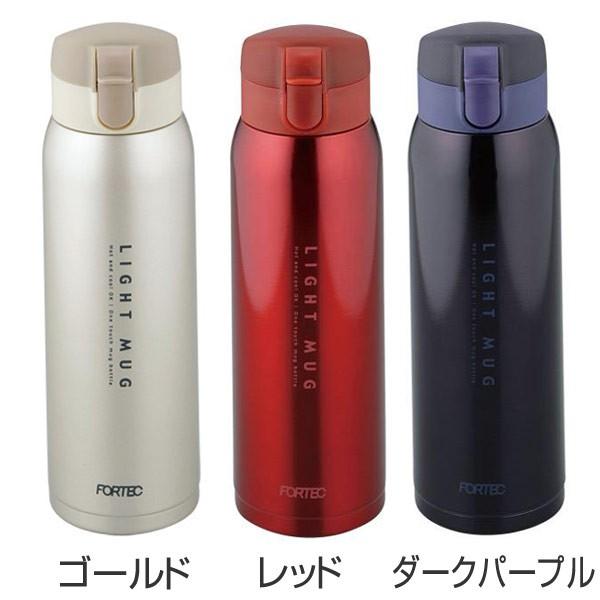 水筒 直飲み フォルテック・スピード ライトマグ 500ml （ ステンレス