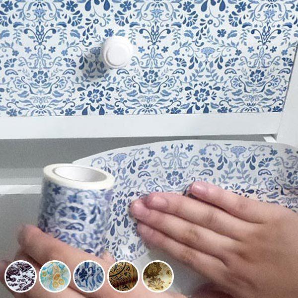 マスキングテープ 幅広 インテリアマスキングテープ decolfa