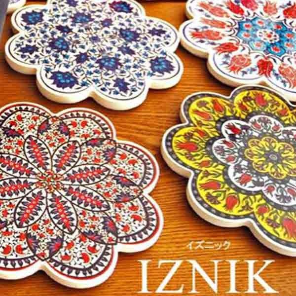 鍋敷 IZNIK イズニック トリベット タイル鍋敷 ( 鍋敷き なべ 鍋敷 IZNIK イズニック トリベット タイル鍋敷 ( 鍋敷き なべ