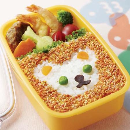 ふりかけプレート ルミエール スプーン付き （ お弁当グッズ ふりかけ