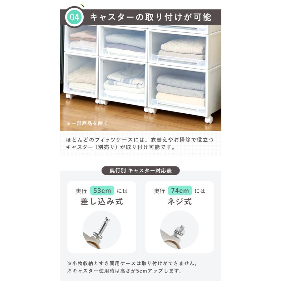 Fits 収納ケース フィッツ フィッツケース クローゼット L-53 Fits 収納ケース フィッツ フィッツケース クローゼット L-53