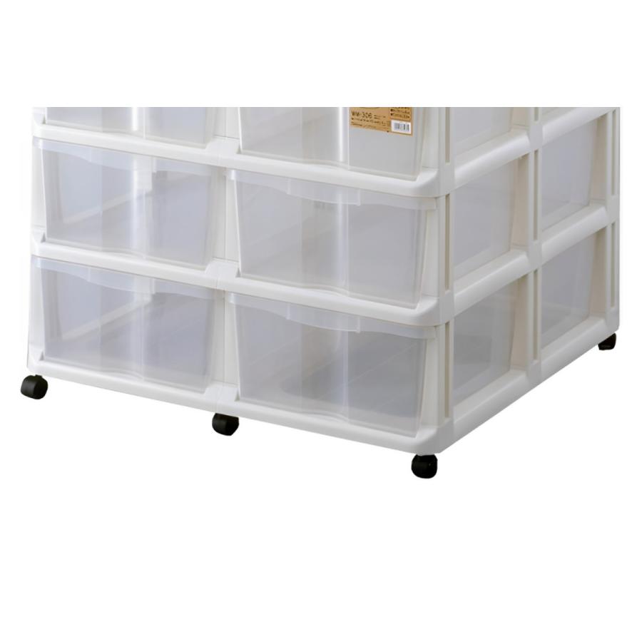 3段収納　押入収納 dショッピング |収納ケース 押入れ収納ケース 3段 引き出し キャスター