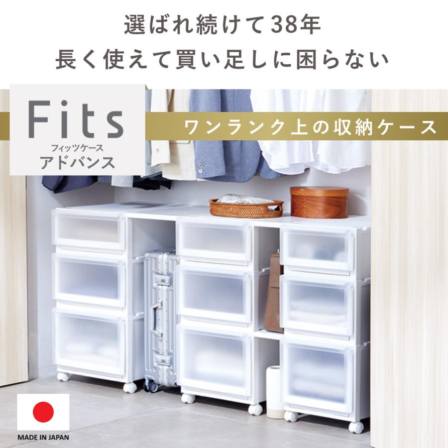 Fits 収納ケース 幅40×奥行55×高さ25cm フィッツアドバンス Fits 収納ケース 幅40×奥行55×高さ25cm フィッツアドバンス