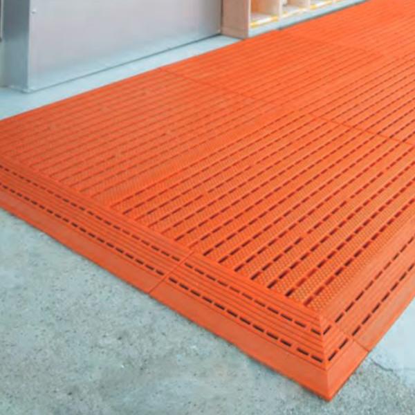 テラモト スノコ プラスチック製 60×60cm エコジョイントスノコ