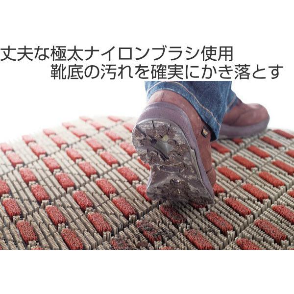 山崎産業 玄関マット 屋外 業務用 60×90cm カラーブラッシュ 山崎産業 玄関マット 屋外 業務用 60×90cm カラーブラッシュ