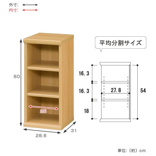 大洋（TAIYO） 本棚 ブックシェルフ エースラック カラーラック 約幅