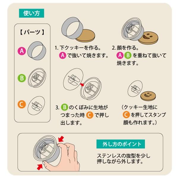 クッキー型 抜き型 スタンプクッキー にこにこフェイス はな ステンレス製 タイガークラウン クッキーカッター 製菓グッズ 抜型 花 リビングート ヤフー店 通販 Yahoo ショッピング