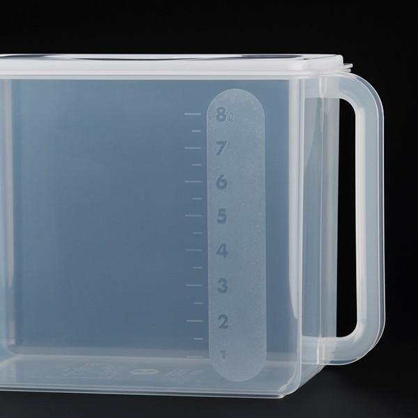 イノマタ化学 保存容器 9.5L 深型 取っ手付き 同色6個セット （ 食品