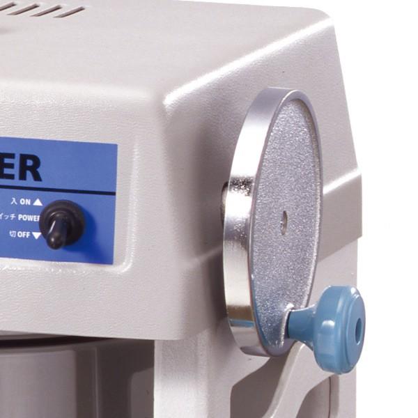 スワン 氷削機 電動式 ブロック氷専用 SI-150SS グレー （ 業務用