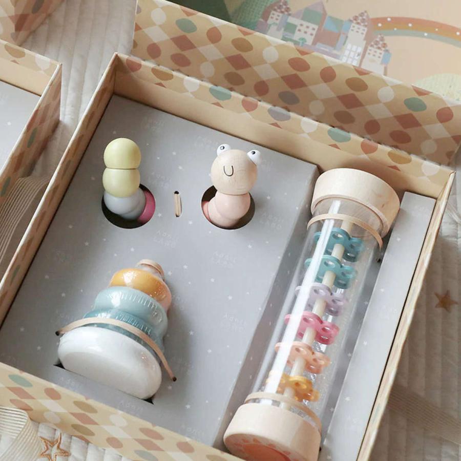 magnet 木製 おもちゃ 3点 ギフトセット MEMENTO RHYTHM 知育玩具