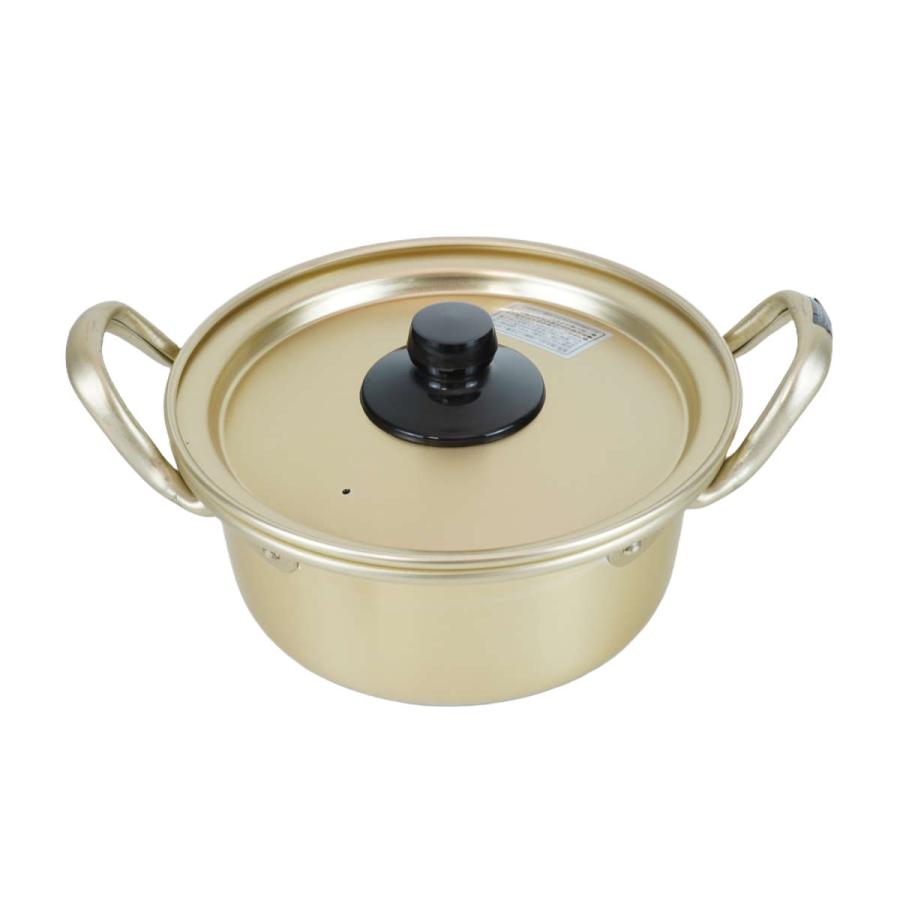 和平フレイズ 両手鍋 16cm アルミ製 味覚探訪 韓国編 アルミラーメン鍋