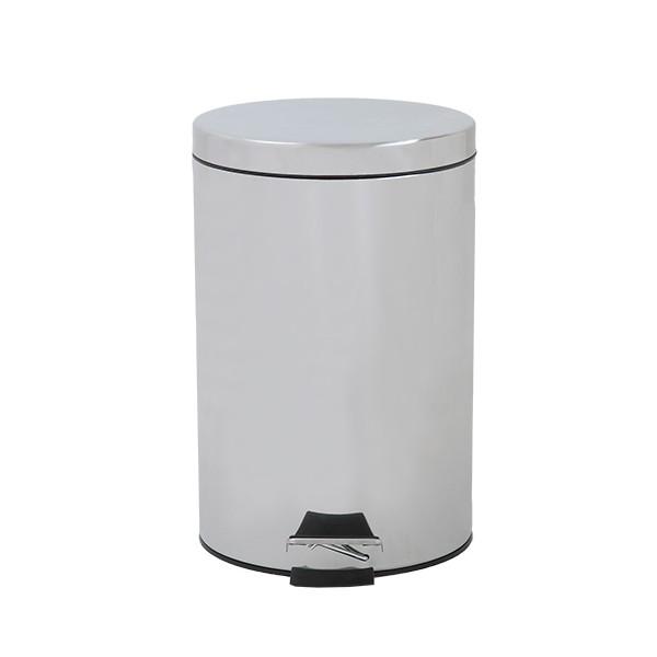 パール金属 ゴミ箱 5L ふた付き ペダル ステンレス 丸型 ( 5 パール金属 ゴミ箱 5L ふた付き ペダル ステンレス 丸型 ( 5