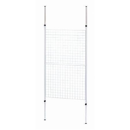 突っ張りパーテーション パーティション メッシュハンガー 幅85.5cm ( 天井つっぱり )|リビングート PayPayモール店|01