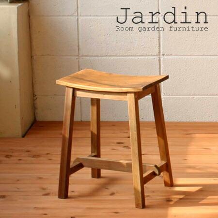 □在庫限り・入荷なし□スツール 椅子 角型 マホガニー製 Jardin