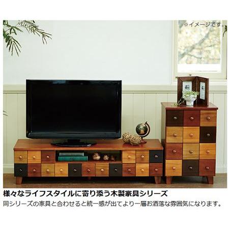 チェスト 5段 引き出し 10杯 幅85cm ブラウンカラー （ 衣類収納 木製