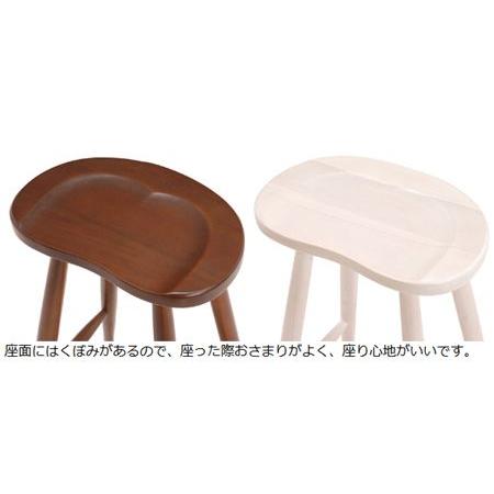 □在庫限り・入荷なし□スツール 椅子 チェア マホガニー ビーンズ型