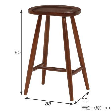 □在庫限り・入荷なし□スツール 椅子 チェア マホガニー ビーンズ型