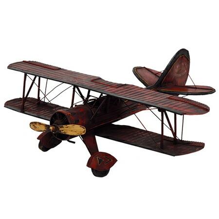 □在庫限り・入荷なし□アンティークオブジェ 飛行機 ZK-2272