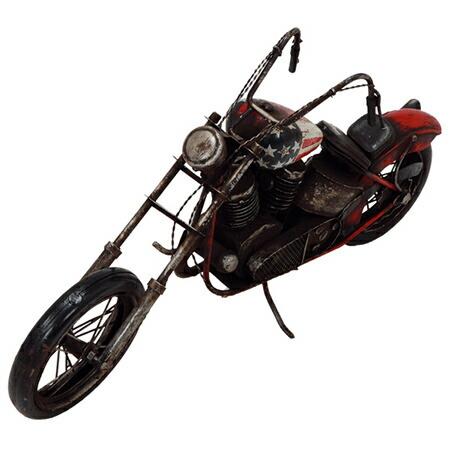 □在庫限り・入荷なし□アンティークオブジェ バイク ZK-2276 ブリキ