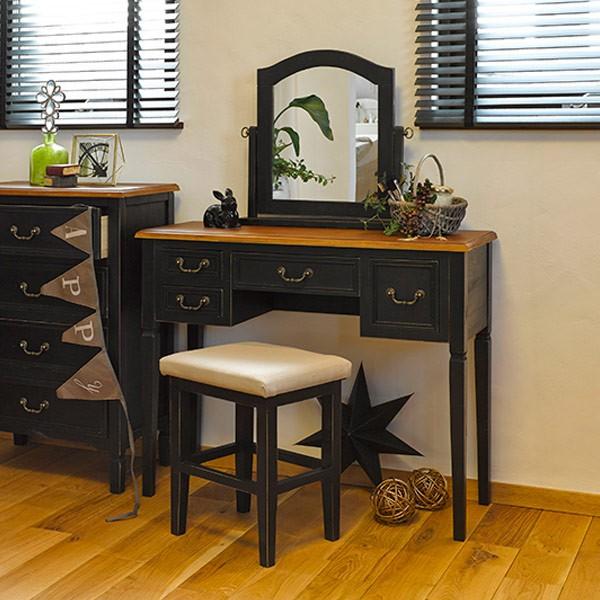 クレマ　アンティーク　木製ドレッサー・鏡台セット　引き取り限定 昭和初期 アンティーク 彫刻入りドレッサー