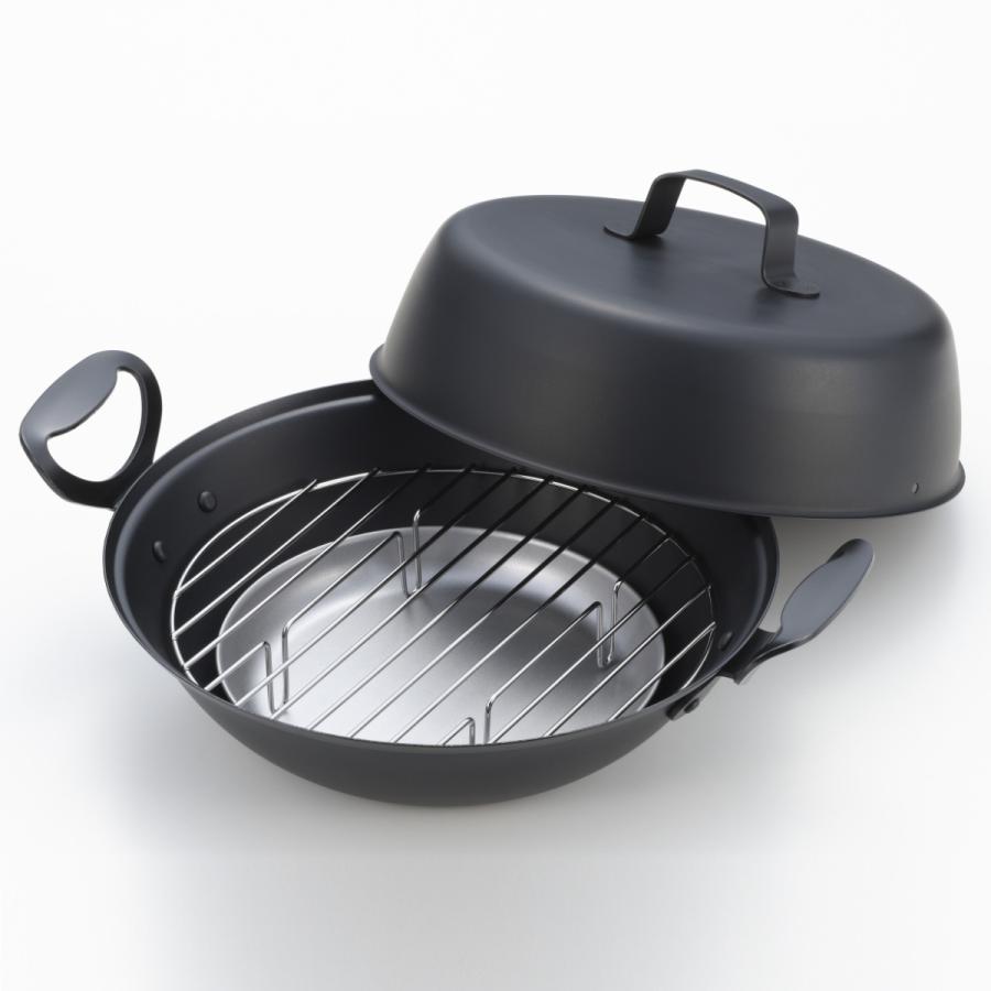 郷技 燻製器 27cm 鉄製 日本製 （ 27センチ スモーカー 燻製機 燻製