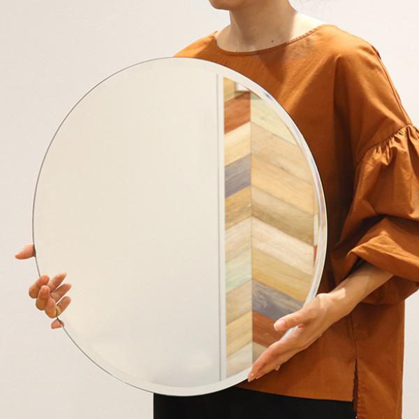 塩川光明堂 ミラー 壁掛け 直径50cm ウォールミラー 丸 円形 塩川光明堂 ミラー 壁掛け 直径50cm ウォールミラー 丸 円形