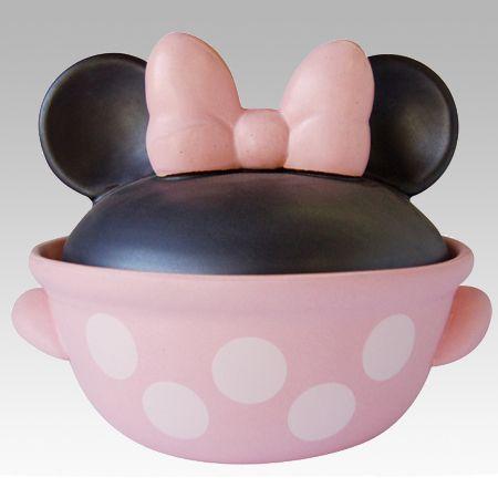 Disney □在庫限り・入荷なし□土鍋 ミニーマウス 9号(4〜5人用 Disney □在庫限り・入荷なし□土鍋 ミニーマウス 9号(4〜5人用