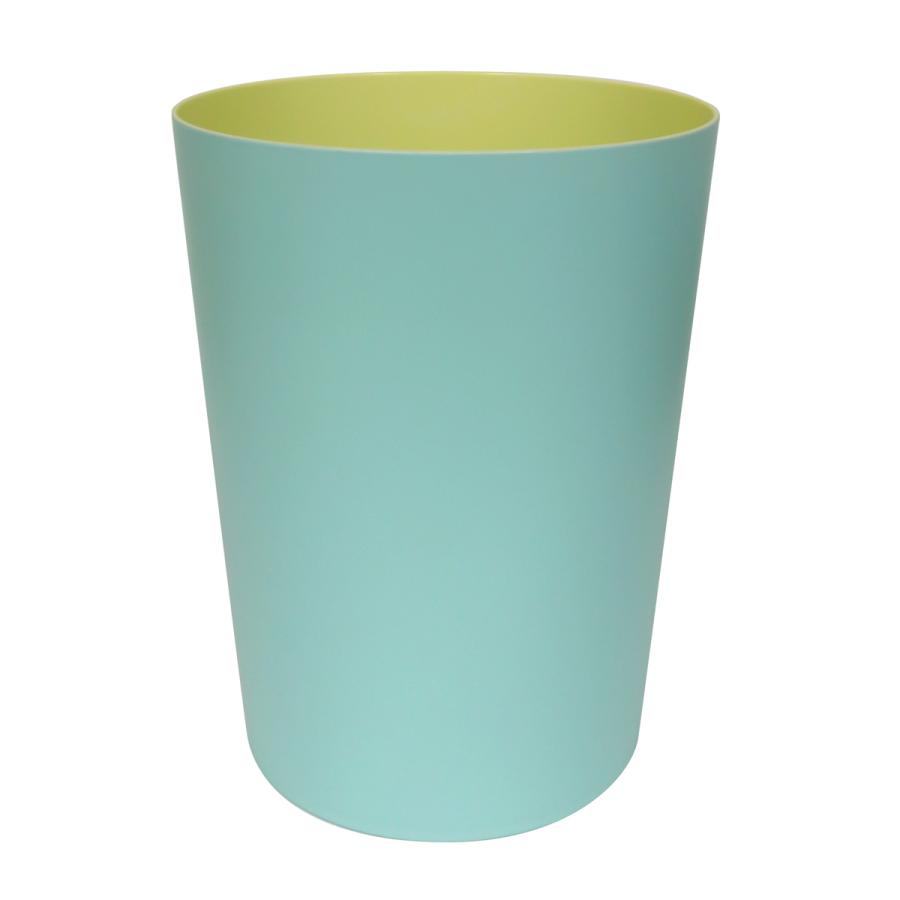 青緑色の円筒形ごみ箱 楽天市場】ゴミ箱 70L 本体のみ 丸型 ニューセレクトペール （ ごみ箱