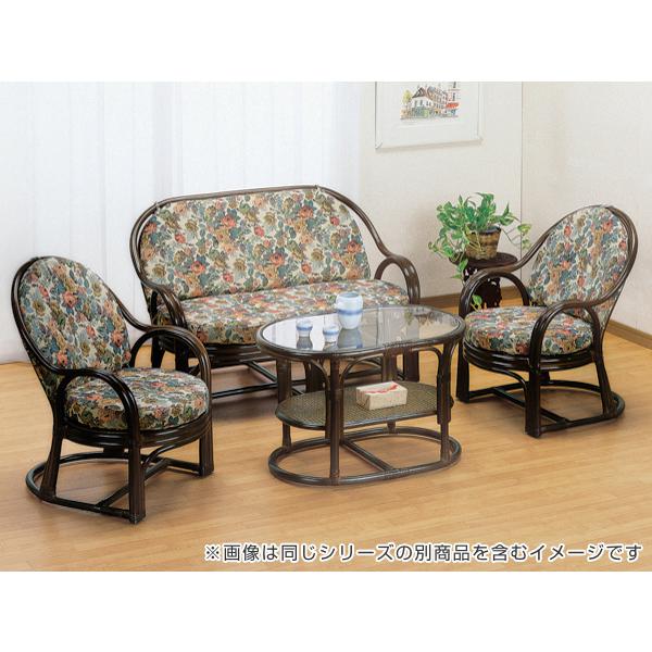 今枝商店 籐 ラブソファ 2人掛け クッション付 幅108cm ( 家具 今枝商店 籐 ラブソファ 2人掛け クッション付 幅108cm ( 家具