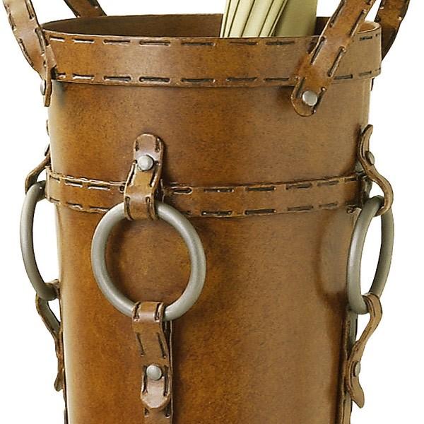 傘立て おしゃれ スチールレザー （ スリム 傘立 傘たて セトクラフト