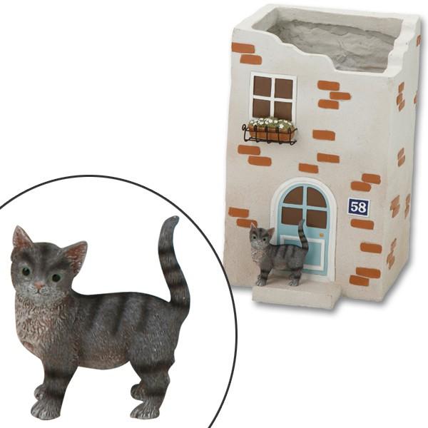 □在庫限り・入荷なし□ 傘立て 猫 Chaton （ おしゃれ ネコ 子猫 セト