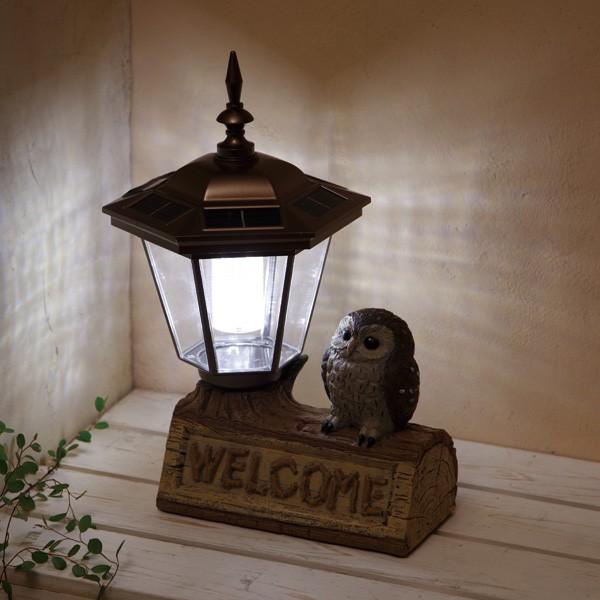 ソーラーライト(オウル・ふくろう)沖縄、離島、北海道配送不可