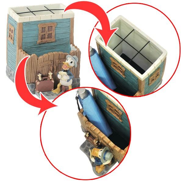Disney（ディズニー） 傘立て ショート＆ロング ドナルド トラベラー