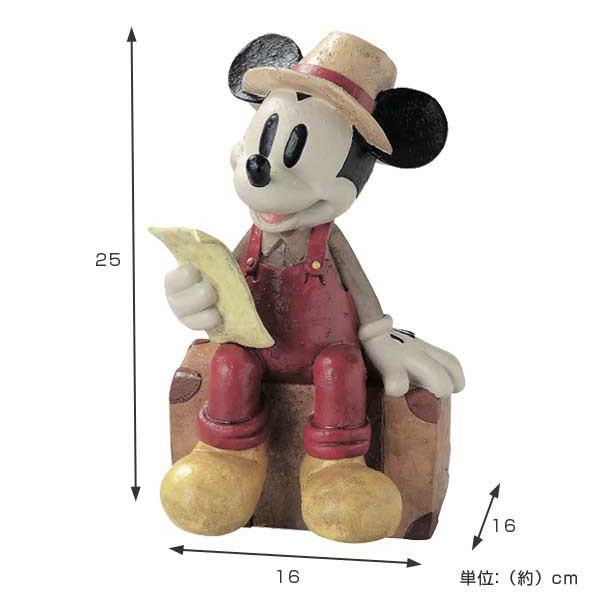 Disney ガーデンオーナメント トラベラー ミッキー ( 置物 Disney ガーデンオーナメント トラベラー ミッキー ( 置物