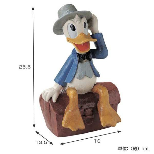 Disney ガーデンオーナメント トラベラー ドナルド ( 置物 Disney ガーデンオーナメント トラベラー ドナルド ( 置物