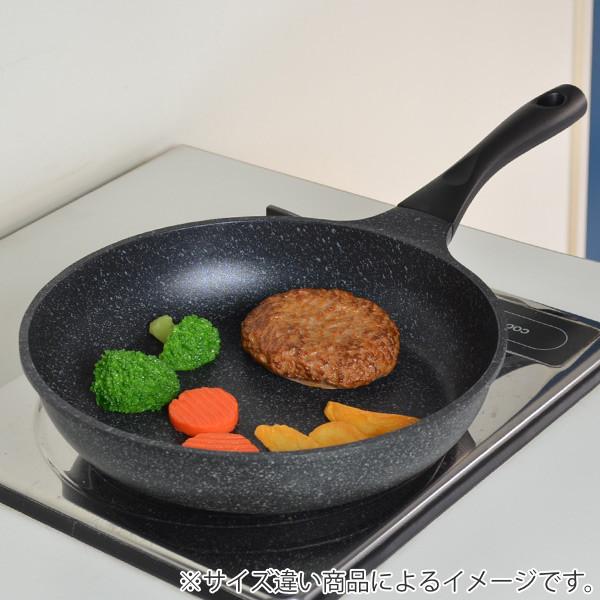 フライパン 玉子焼き器 ダイヤモンドマーブル 軽量 アルミキャスト ガス火専用 （ 片手鍋 マーブル加工 ガス火対応 エッグパン 卵焼き器 玉子焼き ）｜livingut｜09