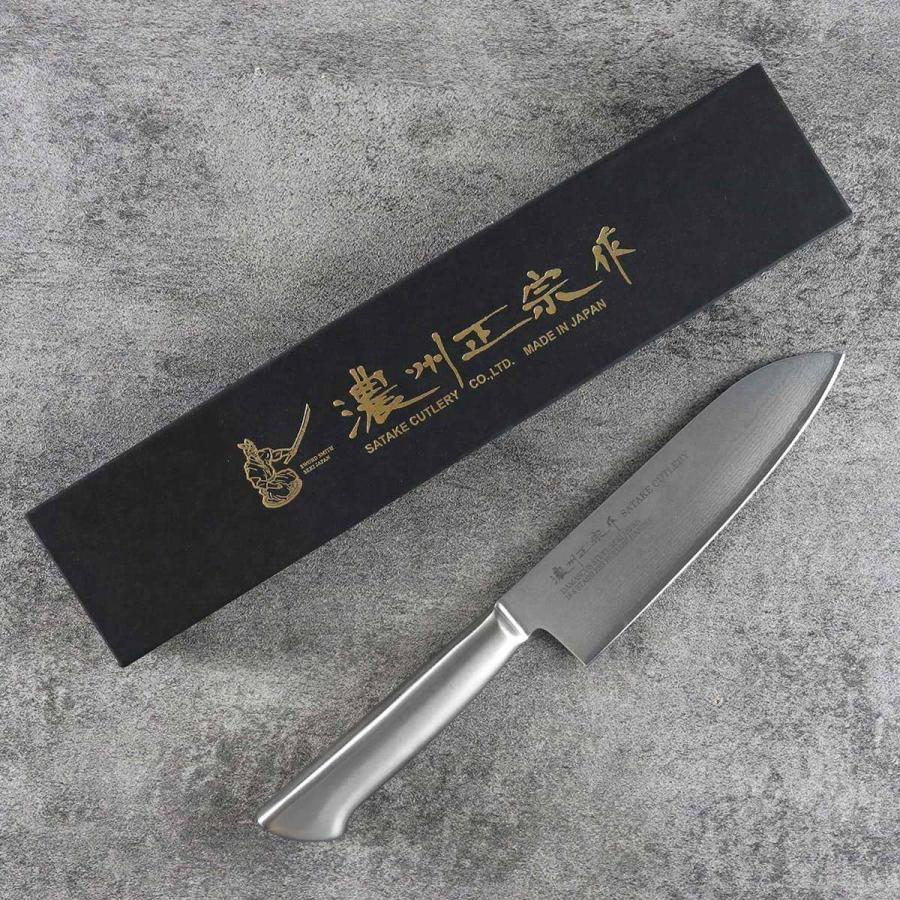 三徳包丁 17cm 鍛接ダマスカス鋼 69層 濃州正宗 日本製 ( 包丁 三徳包丁 17cm 鍛接ダマスカス鋼 69層 濃州正宗 日本製 ( 包丁