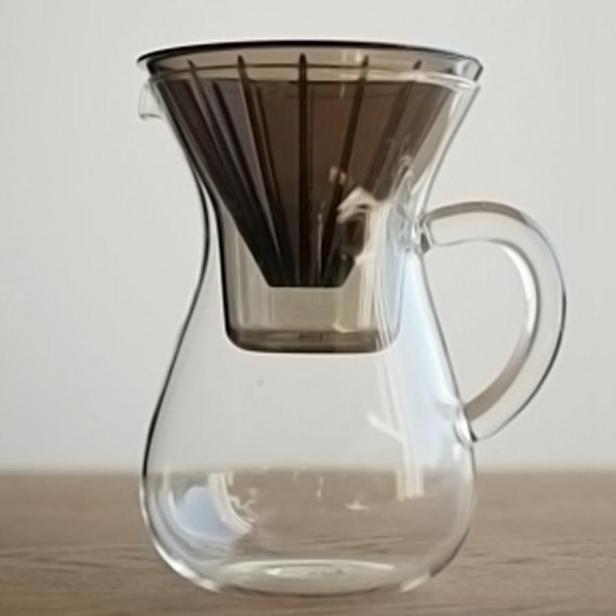 キントー コーヒーメーカー 600ml 4杯用 カラフェセット SLOW COFFEE STYLE スローコーヒースタイル プラスチック （ KINTO プラスチックフィルター カラフェ ）｜livingut｜11